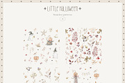 Little Halloween. Watercolor animals, a Seasonal Illustration by Kreker Kate (Thumbnail 4 of 13)