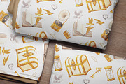 LaLuxe Vintage White & Goldorem, a Decorative Illustration by CreativeValuation (Thumbnail 11 of 11)