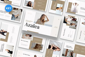 Azalea Fashion Lookbook Keynote