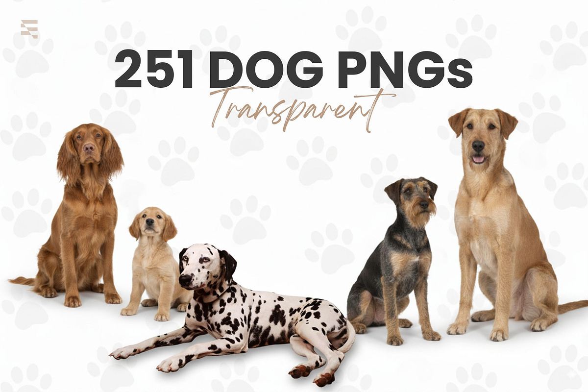 Ultimate 251 Dog PNG Pack, an Animal Photo by StudioByElevate (Photo 1 of 4)