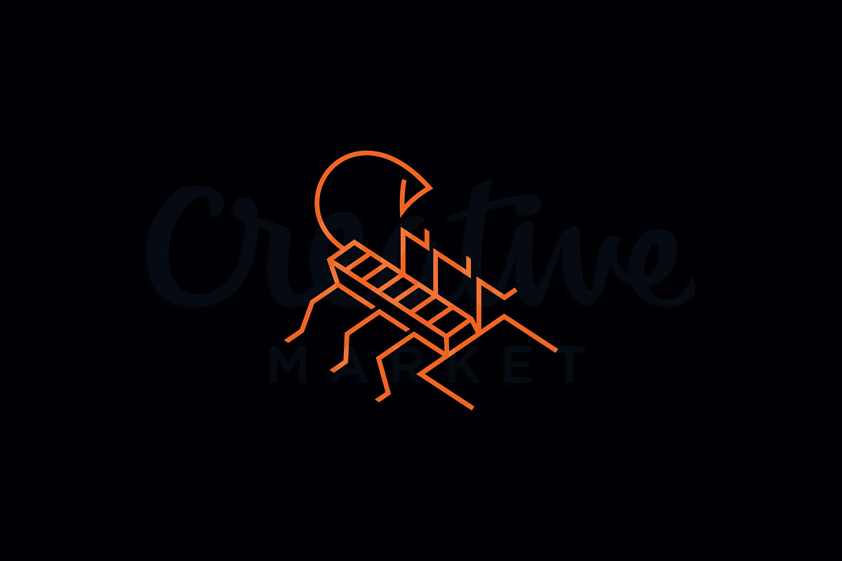 Scorpion Logo, a Branding & Logo Template by nospacestore