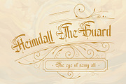 Highcrest Elegant Blackletter Font, a Blackletter Font by Letterara (Thumbnail 8 of 15)