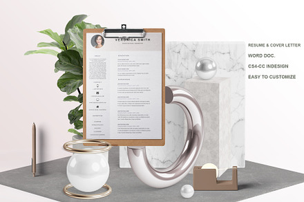 Veronica Smith - Resume/CV 2 pages