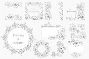 Magnolia Line Art Botanical Vector, a Decorative Illustration by katmonne (Thumbnail 8 of 13)