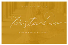 Pistachio script