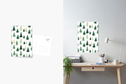 Christmas trees, a Pattern Graphic by AlexandraTret (Thumbnail 3 of 3)