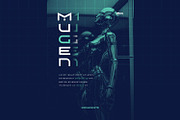 Space Gome - Futuristic Display Font, a Serif Font by Koplexs Studio (Thumbnail 10 of 10)