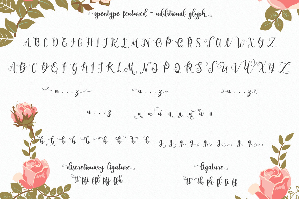 Adreena Script ( 30 % OFF ) preview 8