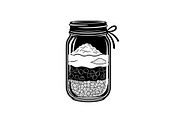 Layered Mason Jar Ingredients Bundle, an Illustration by yasushie (Thumbnail 29 of 31)