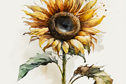 Watercolor Flowers Collection, a Decorative Illustration by Cam' Studio (Thumbnail 4 of 9)
