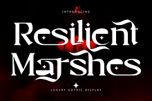 Resilient Marshes - Fantasy Font