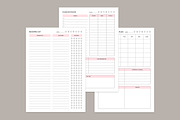 5 Study Planning Pages Set V-18, a Stationery Template by shahsoft (Thumbnail 3 of 3)