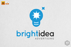 Bright Idea Logo Template