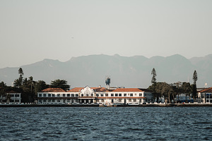 Colonial Waterfront And Mountains, an Architecture Photo by SkyNext