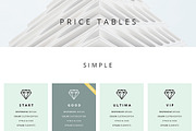 Pricing Tables, a Templates & Theme by TarasKot (Thumbnail 1 of 2)