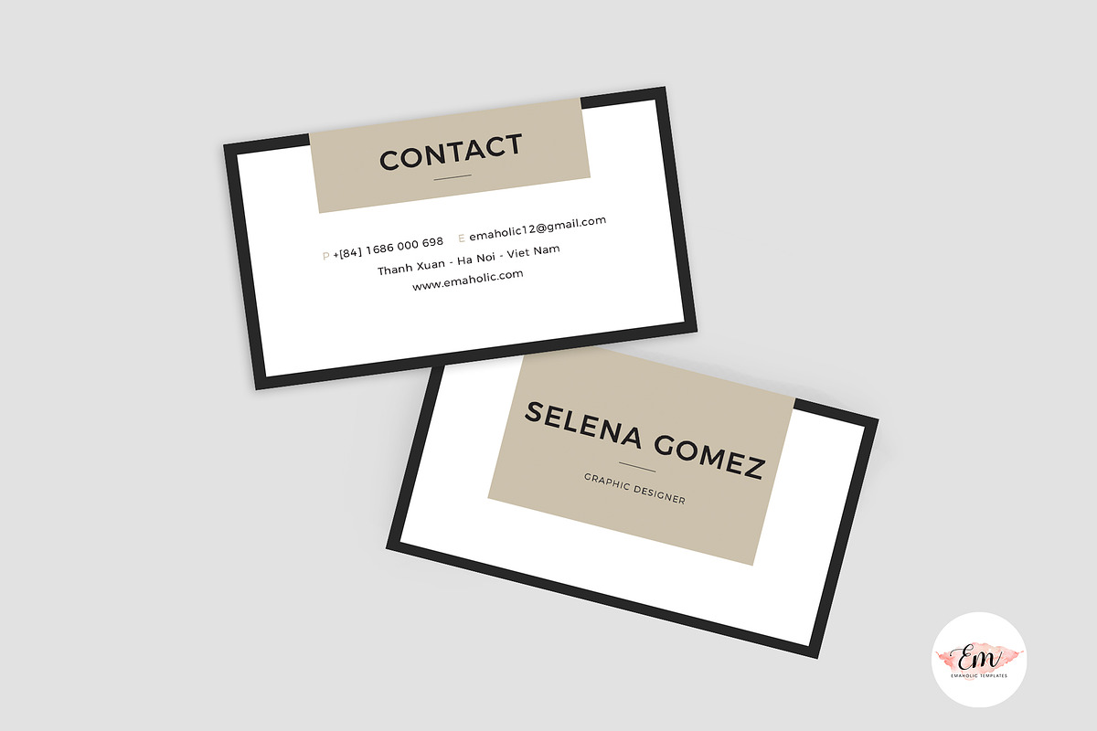 Smart Business Card Template, a Business Card Template by Emaholic Template (Photo 3 of 4)