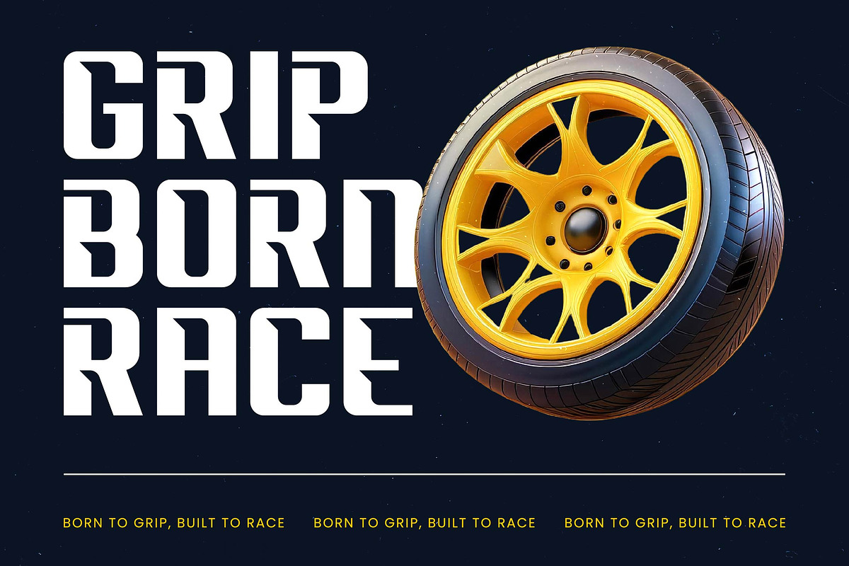Drivery Enrich Futuristic Font, a Sans Serif Font by timelesstype.co (Photo 13 of 20)