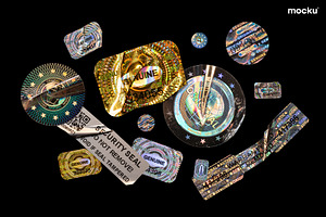 Genuine Holographic Stickers
