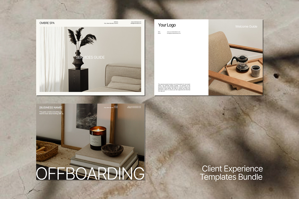 Client Experience Templates Bundle