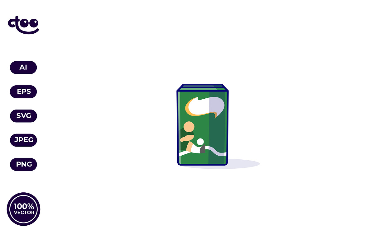 Simple Chocolate Milk Box cartoon, a Food Illustration by Satisfactoons (Photo 3 of 3)