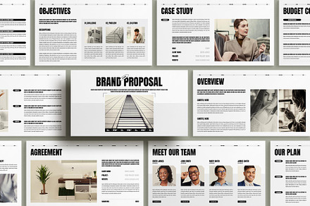 Brand Proposal Presentation Template, a Presentation Template by E-Type