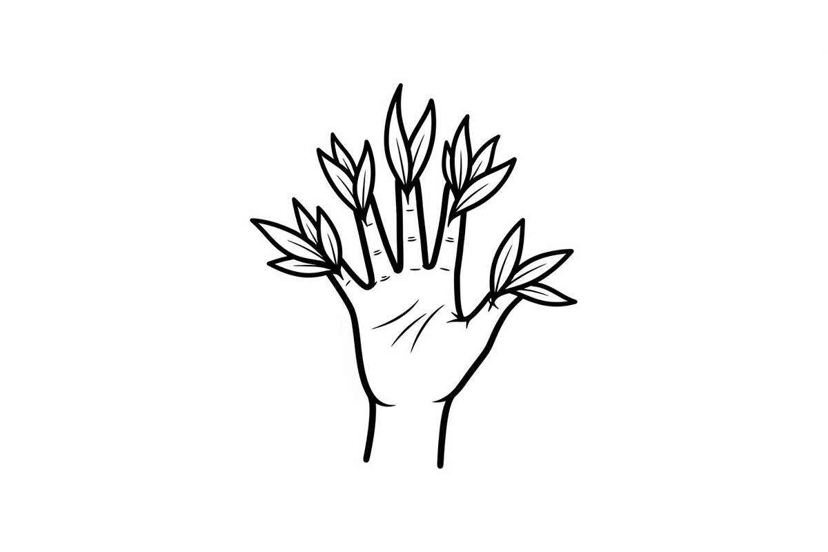 Hand Plant Growth Bundle, an Illustration by yasushie (Photo 29 of 31)