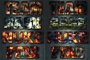32 Extreme War Layer Styles Bundle 1, a Layer Style Add-On by DesignFathoms (Thumbnail 2 of 2)
