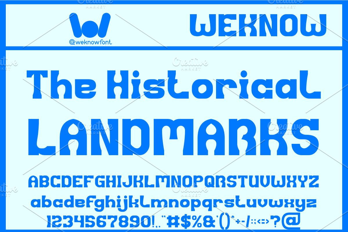 Exploration Views font, a Slab Serif Font by weknow (Photo 3 of 8)