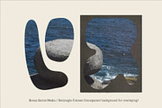 Rocks - Hand Drawn Organic Forms, a Decorative Illustration by Madeline ODonoghue Design (Thumbnail 5 of 13)