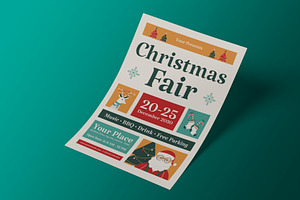 Christmas Fair Event Flyer