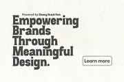 Cheezy Snack – Chunky Retro Font, a Serif Font by Salamahtype (Thumbnail 6 of 8)
