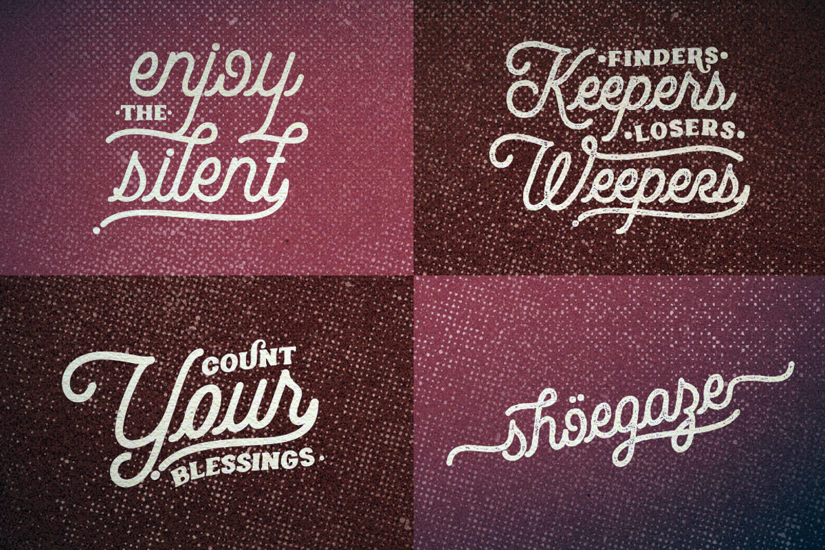 Poptis & Heaver Font preview 7