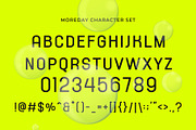 Moreday - Modern Sans Serif, a Sans Serif Font by Typeformers (Thumbnail 4 of 5)