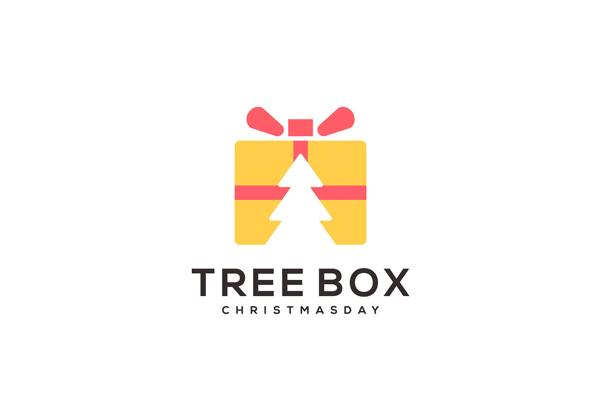 tree box vector logo design template, a Branding & Logo Template by ...