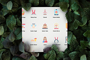 Happy Easter Day Flat and Colorful, an Icon by Color Cubes (Thumbnail 4 of 5)