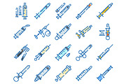 Medical syringe injection tools, an Object Graphic by pikepicture (Thumbnail 2 of 3)
