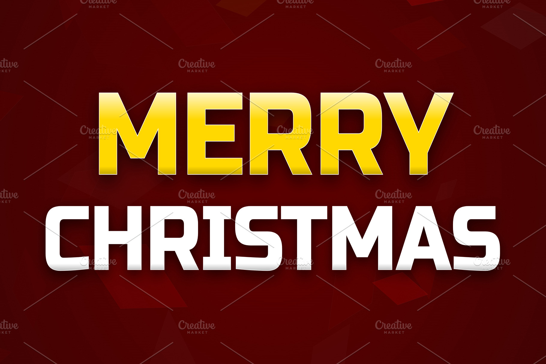 Merry Christmas Banner Design, a Background Photo by Vectorium Studio