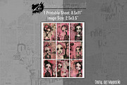 Pinkoween Whimsical Scrapbook Pages, a Seasonal Illustration by Digital Art Mahdiseño (Thumbnail 6 of 10)