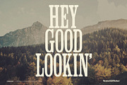 The Wood Type Font Bundle, a Font by Komet & Flicker (Thumbnail 7 of 13)