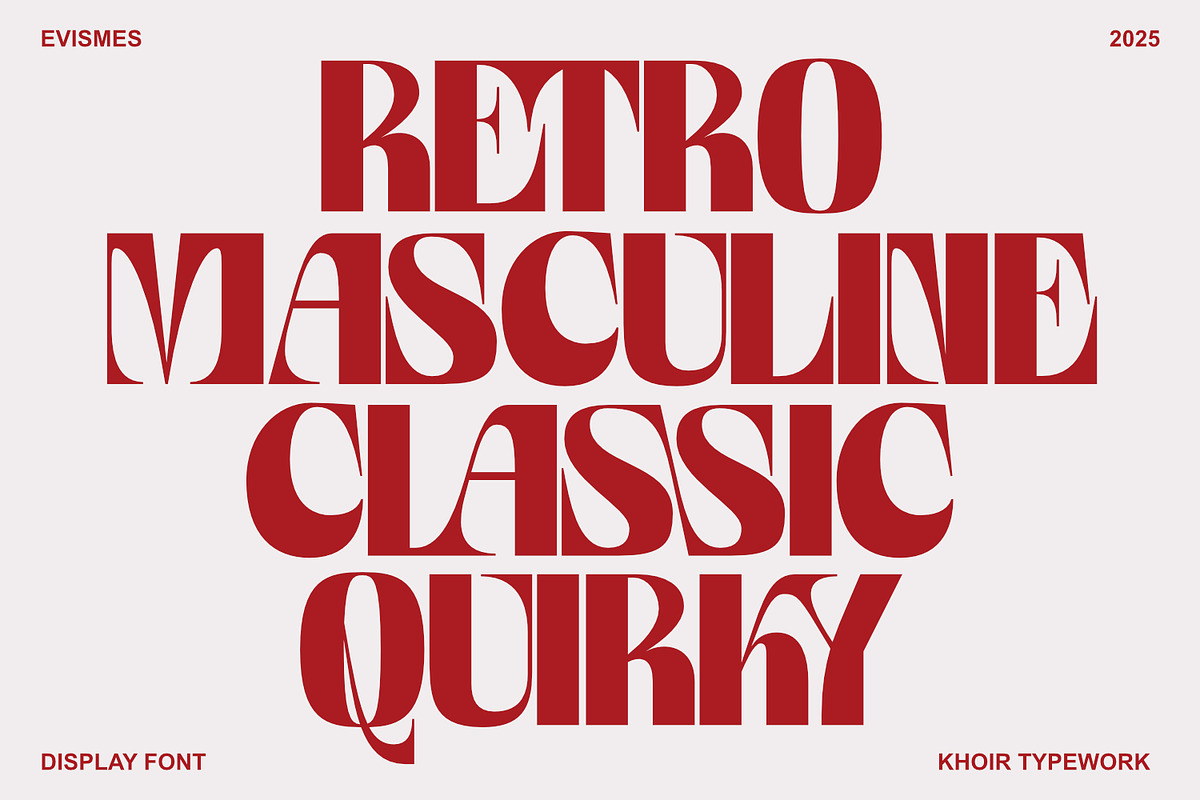 Evismes Stylish Sans, a Sans Serif Font by Khoir (Photo 2 of 10)
