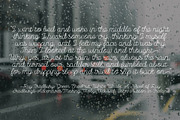 November Rain, a Script Font by NREY (Thumbnail 5 of 5)