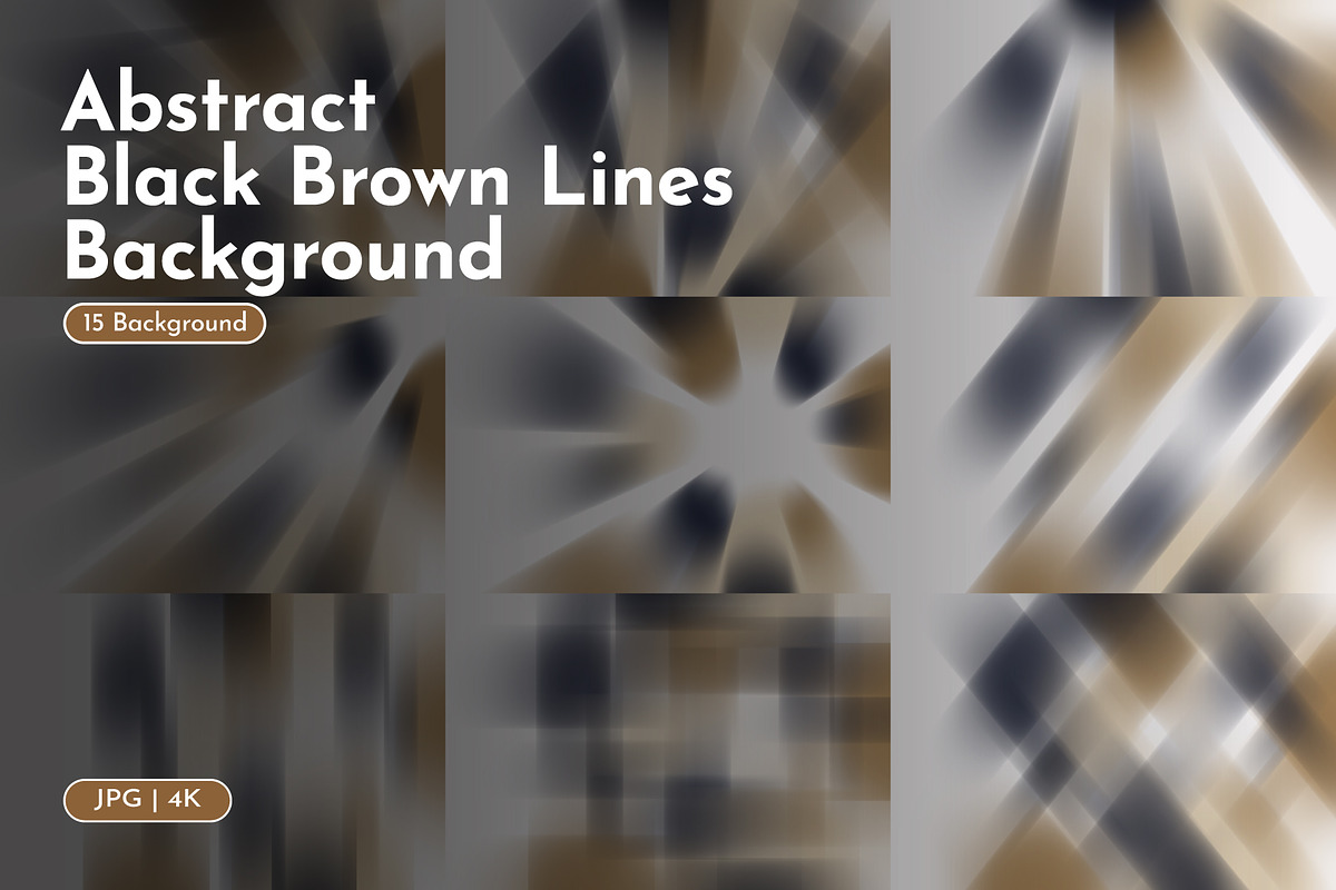 Abstract Black Brown Line Background, a Background Graphic by WM48 Shop (Photo 1 of 3)