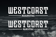 Westcoast, a Blackletter Font by Muntab_Art (Thumbnail 2 of 6)