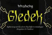 Gledek, a Sans Serif Font by Differentialtype (Thumbnail 1 of 7)