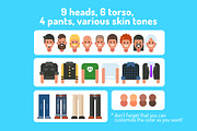 Make Your Character, a Person Illustration by JulyPluto (Thumbnail 2 of 3)