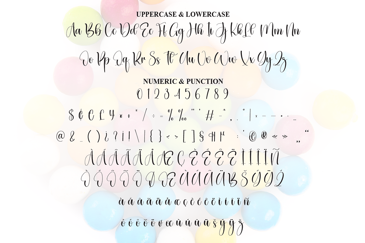 Bubblegum | Script Font, a Handwritten Font by Scratchones (Photo 7 of 9)