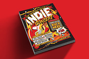 Indie Music Concert Flyer, a Flyer Template by Muhamad Iqbal hidayat (Thumbnail 2 of 4)