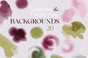 Magnolia & Eucalyptus. Watercolor, an Object Illustration by Colden Blue (Thumbnail 10 of 15)