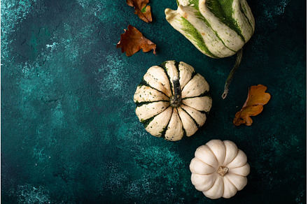 Autumn fall background with pumpkins, a Holiday Photo by Yulia Furman