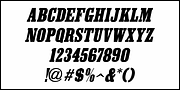 Wood Clarendon JNL, a Font by Jeff Levine Fonts (Thumbnail 5 of 5)
